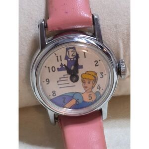 Vintage Disney Cinderella Watch-Manual Wind (Running)